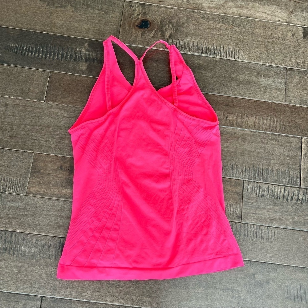 Old Navy Active Tank Top XL Women’s Bright Neon Pink - Picture 2 of 4